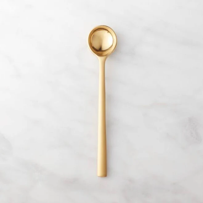 Mini Gold Stainless Steel Spoon CB2