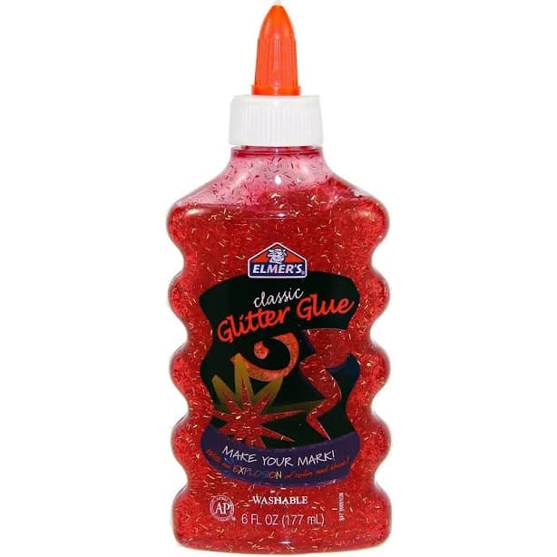 Purple Elmer's Liquid Glitter Glue