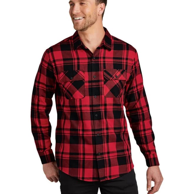 Port Authority Men's Plaid Flannel Shirt