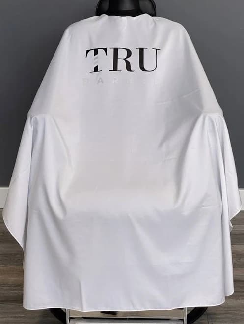 TruBarber Cape White