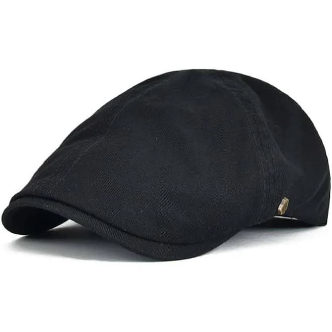 Twill Cotton Flat Cap
