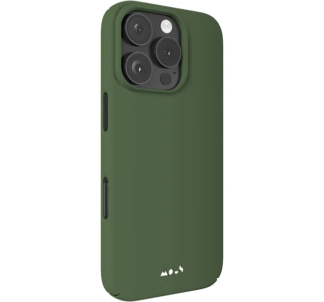 Mous MagSafe Compatible Forest Green Phone Case - Super Thin 2.0, iPhone 16