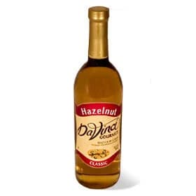 DaVinci Toasted Hazelnut Syrup 750 ml bottles 12 ct