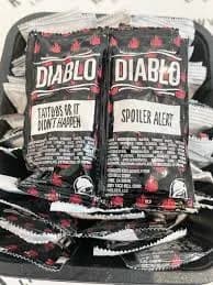 Taco Bell Diablo Sauce 60 Packets