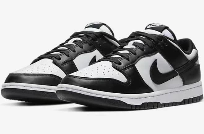 Nike Dunk Low Panda White Black Dd1391-100 Men's Or Gs Shoes