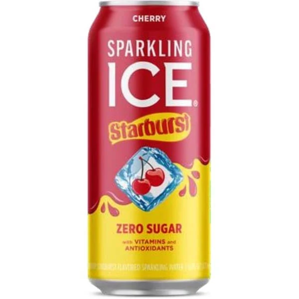 SPARKILING ICE Sparkling Ice Starburst Cherry Beverage 16 oz 1 pk, FG00582