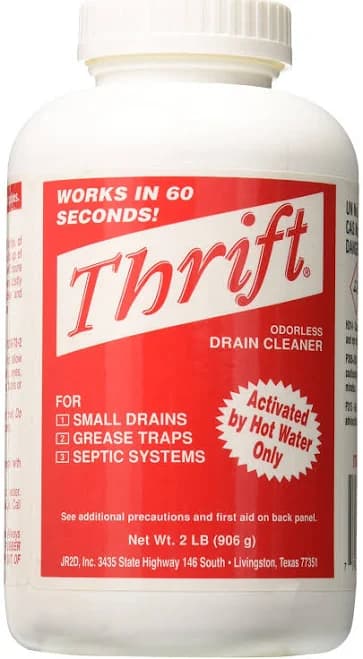 Thrift 2 lb. Drain Cleaner