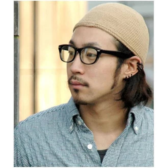 Men's 100% Cotton Skully Beanie