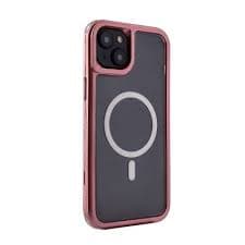 Reiko Heavy Duty 3-in-1 Hybrid Shockproof Anti-Fall Protective Magnetic Case for iPhone 15 PRO MAX in Pink : Target