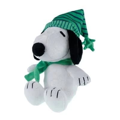 Peanuts Snoopy Winter Green Plush
