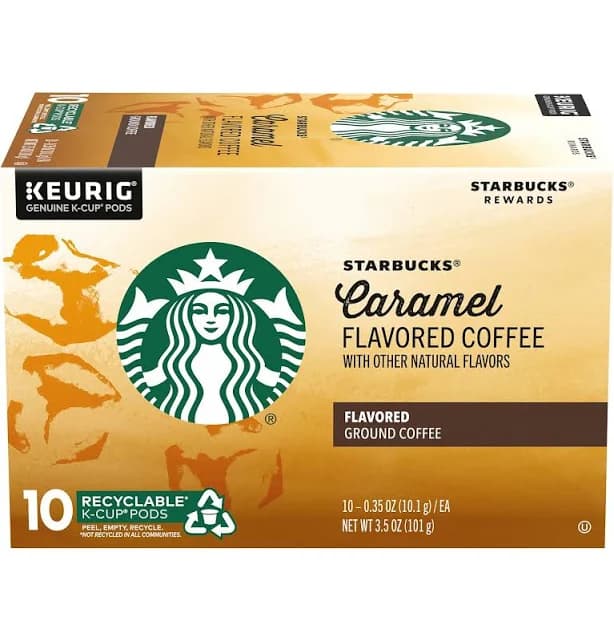 Bulk - Starbucks Cups Caramel - 3.5 OZ 6 Pack