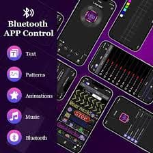 Led Sign Custom GOTUS Programmable LED Light Sign - Bluetooth APP Control For Cars & Windows Programmable LED Sign
