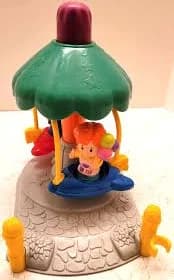 Fisher Price Little People Airplane Ride Amusement Park 1993 Vintage