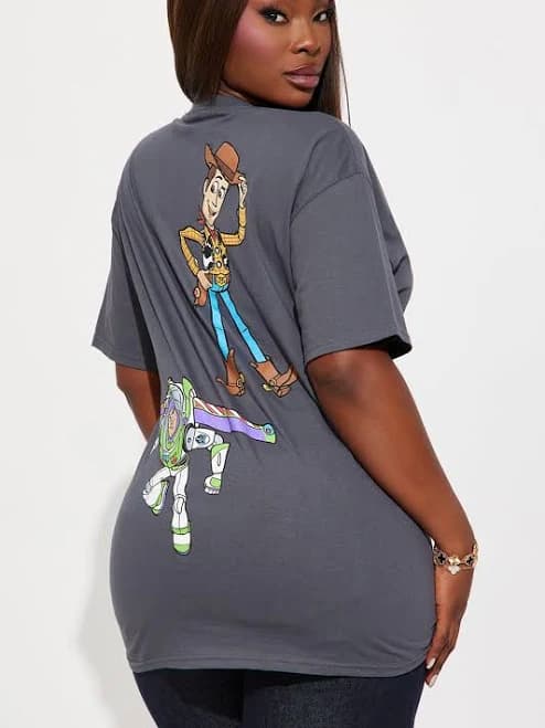 Fashion Nova Oversized Graphic T-Shirt
