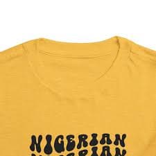 Nigerian Nigeria Toddler Shirt Gifts Boy Girl Size 2T-5T - Walmart.com