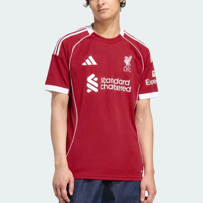 adidas Men's Liverpool FC 25/26 Home Jersey