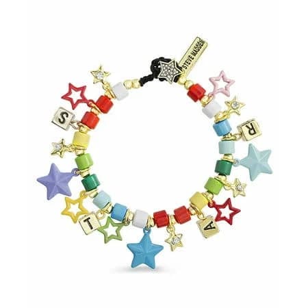 Steve Madden Women's Star Charm Toggle Bracelet