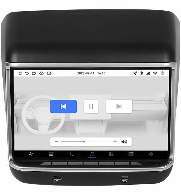 New Model 3 & Y Rear Touch Screen 7.2 Inches Smart Display