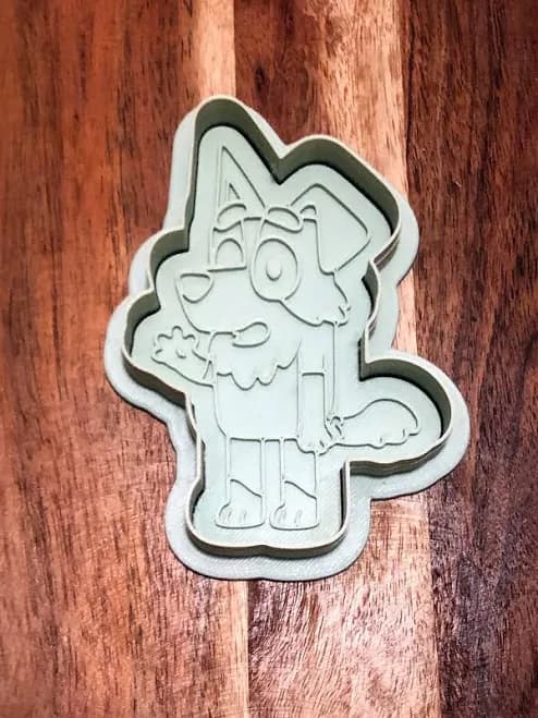 Bluey Bundle Cookie Cutters and Stamps