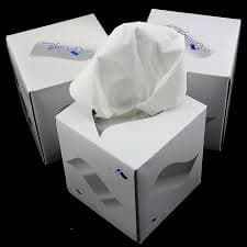 Virgin Pulp, Bamboo Pulp 2ply-4ply Cube Box Facial Tissue