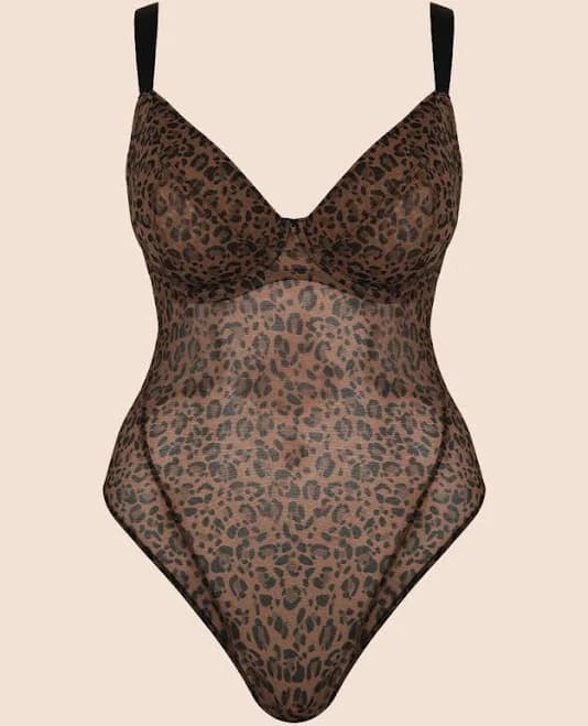 Curvy Kate Cool Cat Plunge Bodysuit