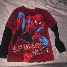 Shirts & Tops | Spiderman Size 8 Boy Shirt | Poshmark