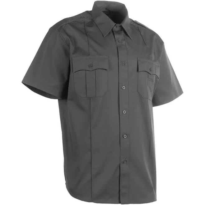 Lawpro Men's Polyester/Cotton Short Sleeve Shirt