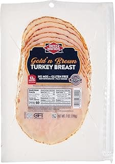 Pre-Sliced Oven Browned Turkey Breast, 7 oz
