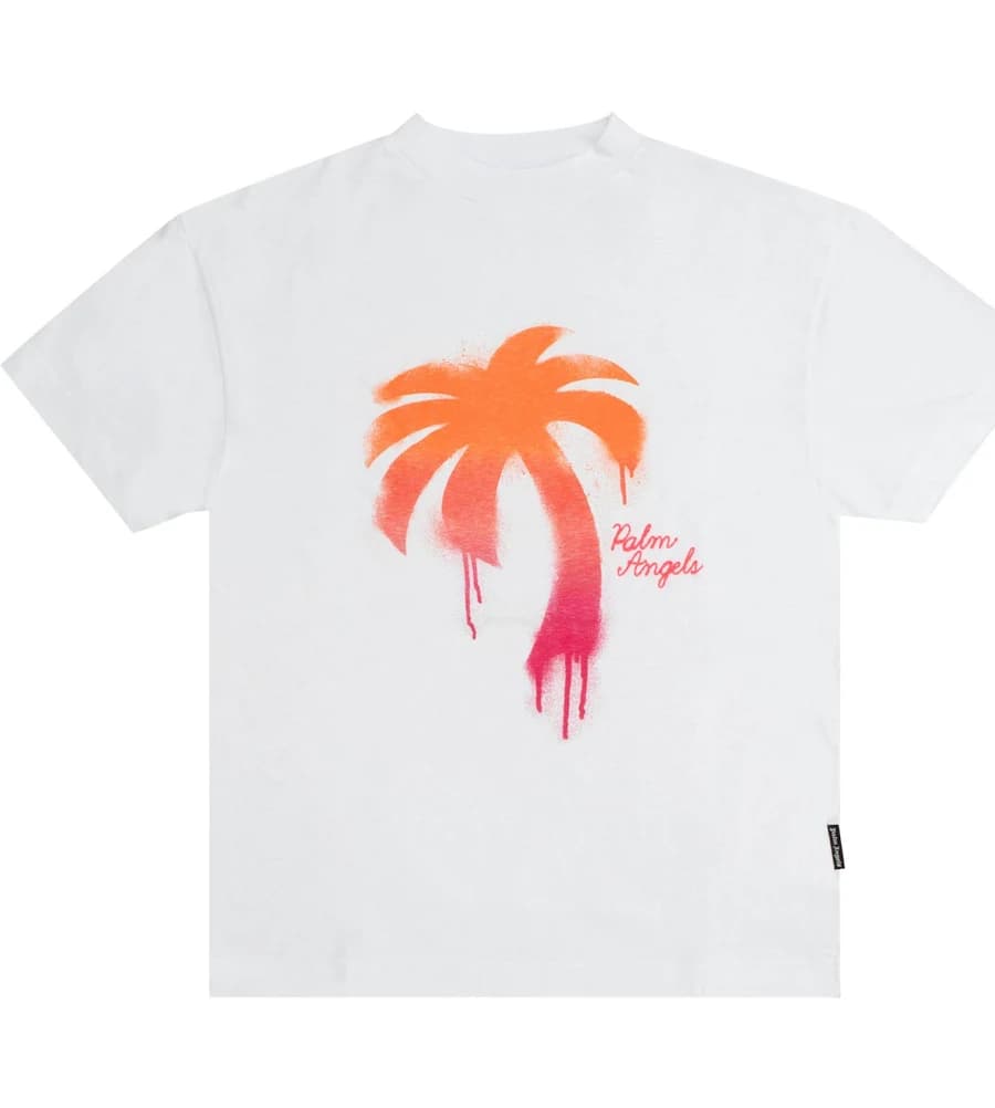 Palm Angels Men's Logo-Print Short Sleeve T-Shirt