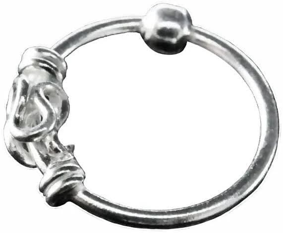 925 Sterling Silver Tribal Nose Hoop Ring