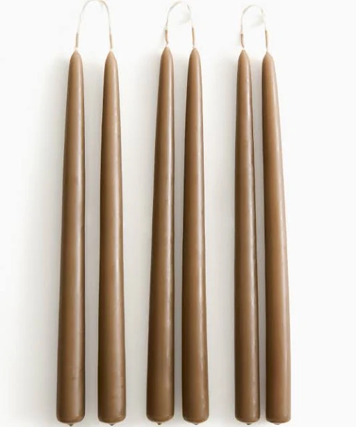 H&M Home Taper Candles 6-Pack