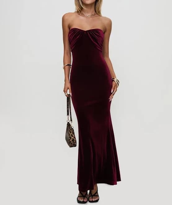 Princess Polly Irena Strapless Maxi Dress