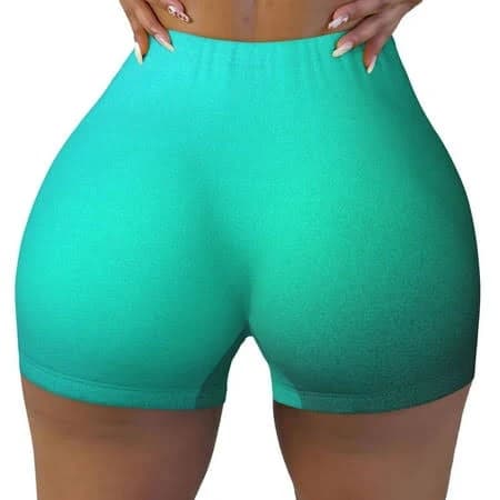 Women's High-Waisted Seam Athletic Shorts