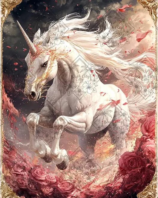 Unicorn Rising – Licensed Diamond Art Kit by Sakura