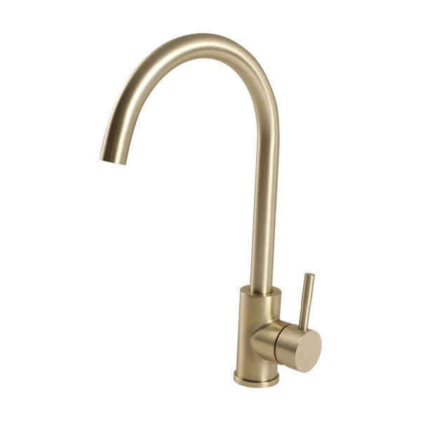 Lordear 1.8 GPM High Arc Single-Handle Deck Mount Standard Kitchen Faucet