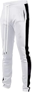 Men's Premium Fitness Warm-up Slim Fit Classic Track Pants Winter