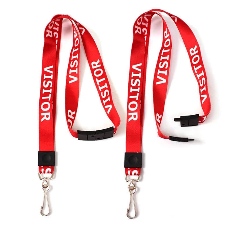 Idshop Breakaway Lanyard with Swivel J Hook