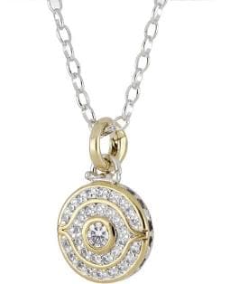 Celebration Petite Pavé Evil Eye Necklace