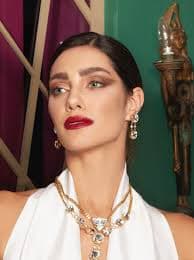 Antique Drop Earring Gold, Silver and Black Rhodium - Cristina Sabatini