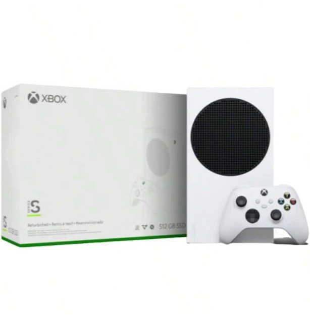Xbox Microsoft Xbox Series S 512GB Game All-Digital Console, White - 1440p Gaming Resolution, 4K Streaming Media Playback(Microsoft Refurbished