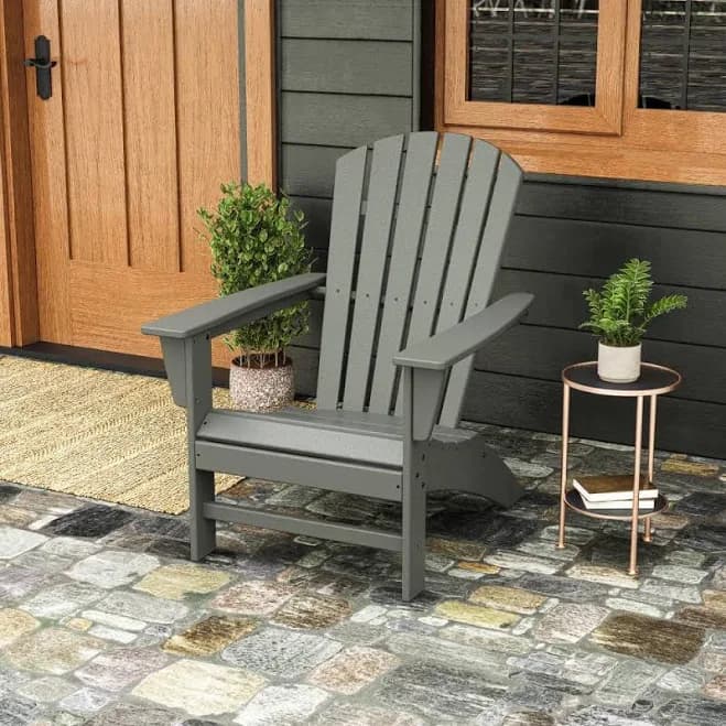 POLYWOOD Grant Park Traditional Curveback Adirondack Chair