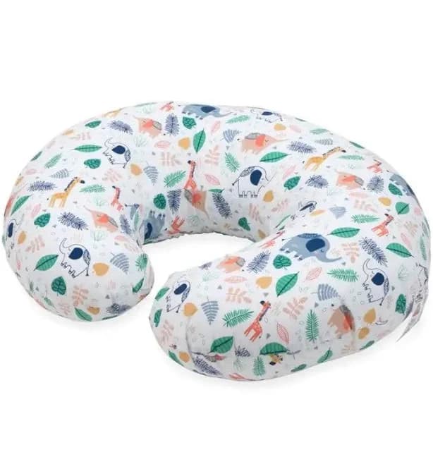 Nursing + Infant Feeding Support Pillow - Jungle Print - GIGGLES LA