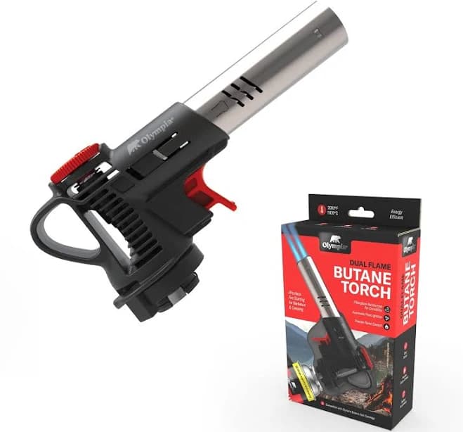 Olympia Dual Flame Butane Torch