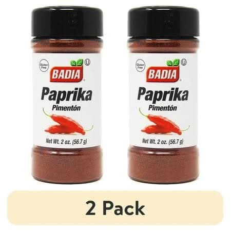 (2 pack) Badia Paprika, 2.0 oz Bottle
