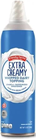 Extra Creamy Whipped Dairy Topping