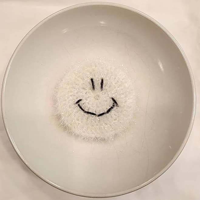 Smiley Face Dish Scrubby