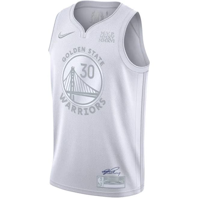 Nike Men's Stephen Curry Golden State Warriors MVP Swingman Jersey