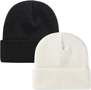 Beanie for Men Women Warm Winter Hat Unisex Soft Knit Cuffed Beanie Skull Cap