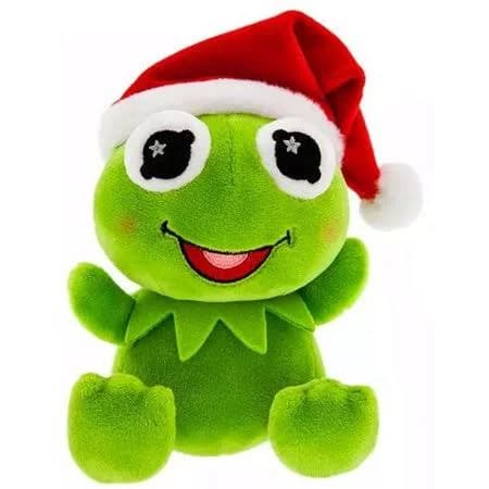 Disney Wishables 2024 Holiday Kermit Mini Plush