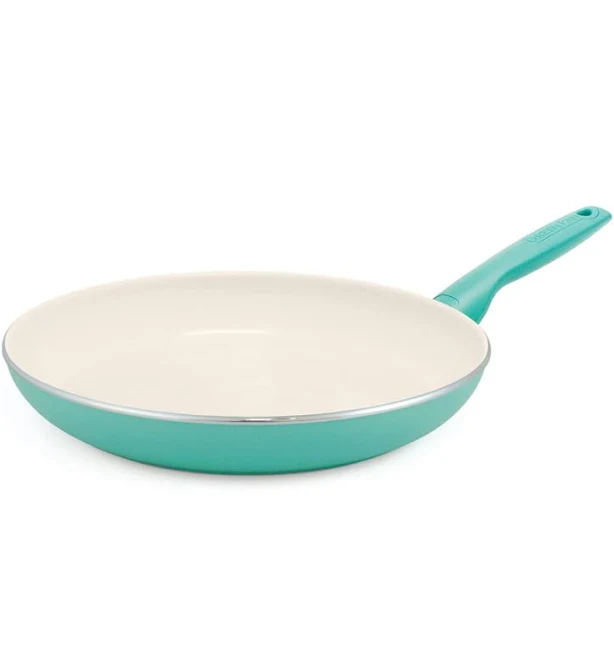 GreenPan Rio Ceramic Coated Aluminum Fry Pan 12